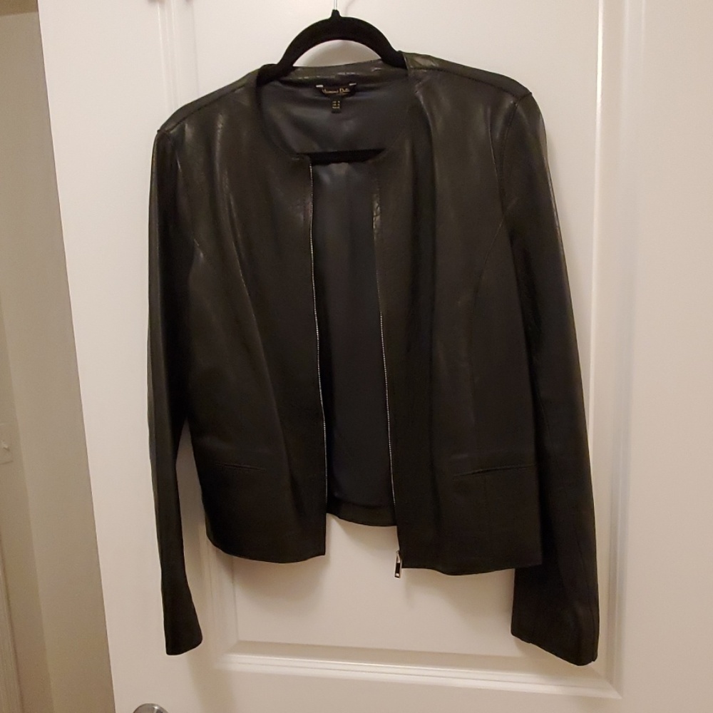 Leather jacket